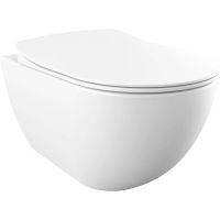 Унитаз биде Creavit Free подвесной Белый матовый без сиденья арт-FE322-00MB00E-0000 — фото 1, Подвесные унитазы