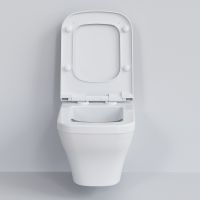 Унитаз Ambassador Benefit подвесной Белый глянцевый с сиденьем Микролифт арт-203T20001R-202T20001S — фото 7, Подвесные унитазы