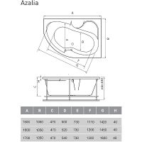 Товар: Акриловая ванна Vayer Azalia 160x105 R без гидромассажа арт-Гл000006727 - фото 4 Акриловая ванна Vayer Azalia 160x105 R без гидромассажа арт-Гл000006727 — фото 4, Акриловые ванны
