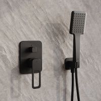 Душевая система Iddis Slide Черная матовая арт-SLIBL02i67 — фото 6, Встраиваемые душевые комплекты