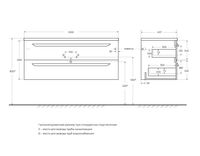 Товар: База под раковину подвесная CEZARES арт-ECO-CER-N-1200-2C-SO-SPF-P - фото 2 База под раковину подвесная CEZARES арт-ECO-CER-N-1200-2C-SO-SPF-P — фото 2, Тумбы под раковину