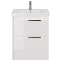 Товар: Тумба PRIME, 70 см, подвесная/напольная, 2 ящика, белый глянец арт-99.9301 - фото 9 Тумба PRIME, 70 см, подвесная/напольная, 2 ящика, белый глянец арт-99.9301 — фото 9, Тумбы под раковину