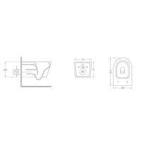 Товар: Унитаз Iberica Blanca Burgos подвесной с сиденьем Микролифт арт-IB.BRG.231.1B1 - фото 3 Унитаз Iberica Blanca Burgos подвесной с сиденьем Микролифт арт-IB.BRG.231.1B1 — фото 3, Подвесные унитазы