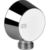 Шланговое подключение Gessi Emporio Shower Хром арт-47269#031 — фото 1, Шланговые подключения