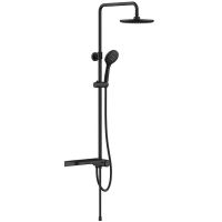 Товар: Душевая система Iddis Ray Черная матовая арт-RAYMS3Fi76 - фото 1 Душевая система Iddis Ray Черная матовая арт-RAYMS3Fi76 — фото 1, Душевые стойки