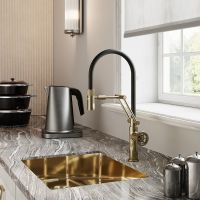 Смеситель для кухни Iddis Grange Золото арт-GRAMGFLi05 — фото 3, Смесители для кухни