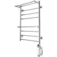 Электрический полотенцесушитель Domoterm Медея сп2 П8 500x800 ER с двумя полками Хром арт-Медеясп2П8500x800ER — фото 4, Электрические полотенцесушители