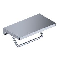 Товар: K- Держатель туалетной бумаги с полочкой для телефона арт-1425 - фото 5 K- Держатель туалетной бумаги с полочкой для телефона арт-1425 — фото 5, Держатели туалетной бумаги