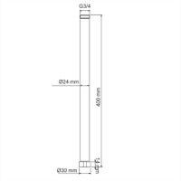 Удлинитель для душевого комплекта арт-A133 — фото 3, Кронштейны для верхнего душа
