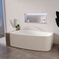 Акриловая ванна Radomir Рона 158x90 L без гидромассажа арт-1-01-0-1-1-343 — фото 8, Акриловые ванны