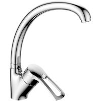 Смеситель для кухни Rossinka Хром арт-T40-23 — фото 1, Смесители для кухни