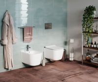 Биде Ceramicanova New Day подвесное Белое арт-CN3006 — фото 12, Биде подвесные