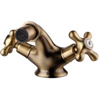 Смеситель для биде Lemark Vintage Бронза арт-LM2808B — фото 6, Смесители для биде