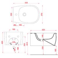 Товар: Биде Artceram Ateiler подвесное Белое арт-ATB001 01 00 - фото 2 Биде Artceram Ateiler подвесное Белое арт-ATB001 01 00 — фото 2, Биде подвесные