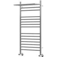 Товар: Водяной полотенцесушитель Point Аврора Премиум П17 500x1000 с полкой Хром арт-PN10150SP - фото 9 Водяной полотенцесушитель Point Аврора Премиум П17 500x1000 с полкой Хром арт-PN10150SP — фото 9, Водяные полотенцесушители