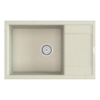 Мойка кухонная Point Велета 78 , светло-бежевый арт-PN3002BG — фото 1, Кухонные мойки