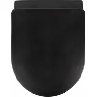 Унитаз Bond подвесной Черный с сиденьем Микролифт арт-F01-108 — фото 4, Подвесные унитазы