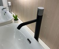 Смеситель для раковины Bronze de Luxe Focus Черный матовый арт-24615BG — фото 5, Смесители для раковины