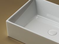 Раковина-чаша Ceramicanova Element 59 Белая арт-CN5013 — фото 5, Раковины накладные