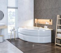 Акриловая ванна Bas Алегра 150x90 L без гидромассажа арт-В 00001 — фото 2, Акриловые ванны