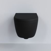 Товар: Унитаз Ambassador Abner подвесной Черный матовый без сиденья арт-103T20201R - фото 7 Унитаз Ambassador Abner подвесной Черный матовый без сиденья арт-103T20201R — фото 7, Подвесные унитазы