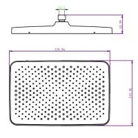 Товар: Верхний душ Raglo Хром арт-R451.52 - фото 2 Верхний душ Raglo Хром арт-R451.52 — фото 2, Верхние души