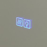 Зеркало CEZARES арт-CZR-SPC-INT-1000-900-LED-TCH-WARM-TIT — фото 6, Зеркала в ванную комнату