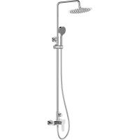 Душевая система BelBagno Ancona Хром арт-ANCONA-DOCM-CRM — фото 1, Душевые стойки