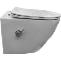 Унитаз биде Laguraty подвесной с сиденьем Микролифт арт-YL038S — фото 1, Подвесные унитазы