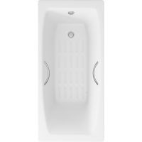 Чугунная ванна Delice Repos 150x70 с ручками с антискользящим покрытием арт-DLR220507R-AS — фото 1, Чугунные ванны