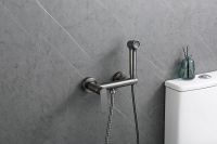 Гигиенический душ со смесителем Raglo Графит матовый арт-R03.51.09 — фото 2, Гигиенические души