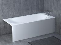 Ванна из искусственного камня Salini Ornella Kit 180х80 Белая матовая арт-102412M — фото 3, Ванны из искусственного камня