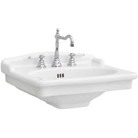 Раковина Artceram Hermitage 68 Белая арт-HEL002 01 00 — фото 1, Раковины подвесные