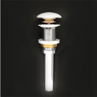 Донный клапан Comforty DK-01 click-clack Белый арт-00004144039 — фото 4, Донные клапаны