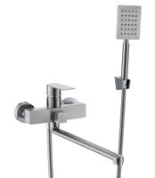 Смеситель "Ekaterinburg" д/ванны, излив 350 мм, c акс., арт. арт-EK31 — фото 1, Смеситель для ванны