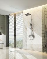 Товар: Душевая система Raglo Графит матовый арт-R02.24.09 - фото 11 Душевая система Raglo Графит матовый арт-R02.24.09 — фото 11, Душевые стойки