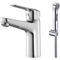 Смеситель для раковины с гигиеническим душем Iddis Torr Хром арт-TORSB00i08 — фото 1, Смесители для раковины