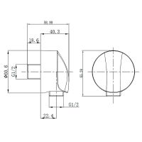 Шланговое подключение AQUAme Черное арт-AQM8710MB — фото 2, Шланговые подключения