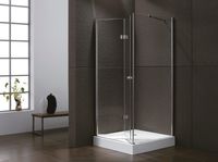 Душевой уголок CEZARES арт-ELENA-W-AS-1-90-C-Cr — фото 1, Квадратные душевые уголки