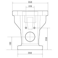 Биде Caprigo Tempo Белое арт-4714 — фото 2, Биде напольные
