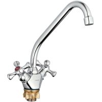 Смеситель для кухни G-Lauf Хром арт-QSL4-A827 — фото 1, Смесители для кухни