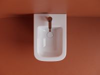 Биде Ceramicanova Union подвесное Белое арт-CN4010 — фото 5, Биде подвесные