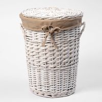 Aller Плетеная корзина для белья с крышкой арт-WB-106-S — фото 2, Корзины для белья