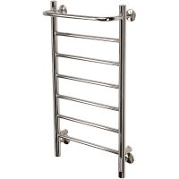 Электрический полотенцесушитель Comfysan Capri EC-8 80x40 с полкой Хром арт-012731 — фото 1, Электрические полотенцесушители