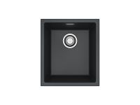 Мойка для кухни ALVEUS OMNI 10 GRANITAL CARBON-G91 400x450x198 с сифоном 1145083 арт-1150041.0 — фото 1, Кухонные мойки