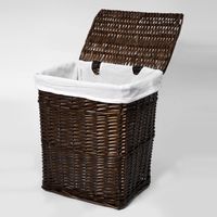 Isar Плетеная корзина для белья с крышкой арт-WB-130-M — фото 4, Корзины для белья