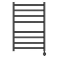 Полотенцесушитель электрический Point Меркурий П8 500x800 левый/правый, черный арт-PN83158BE — фото 1, Электрические полотенцесушители