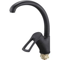 Смеситель для кухни G-Lauf Черный арт-9G4-A181KB — фото 1, Смесители для кухни