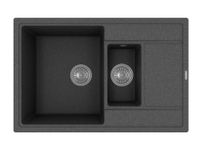 Florentina Мойка "Липси" 780_К, черный FG арт-20.250.D0780.102 — фото 1, Кухонные мойки