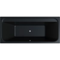 Акриловая ванна Corpa Nera Bellini 180x80 Черная матовая без гидромассажа арт-CN05032BLM — фото 1, Акриловые ванны